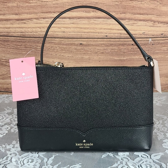 Kate Spade Lola Glitter Crossbody w/Card Holder - Picture 3 of 9